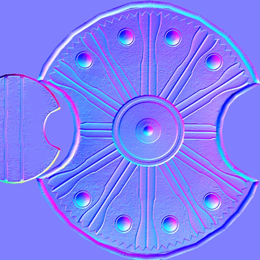 Riged Skined Greek Ancient Warrior Armor Helmet Low-poly 3D model_50