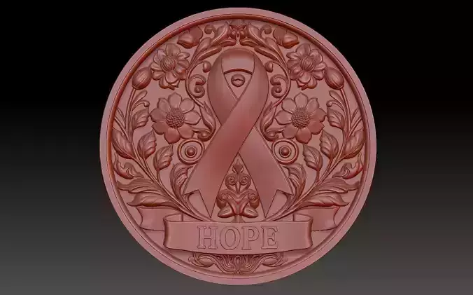 World AIDS Day 3D print model