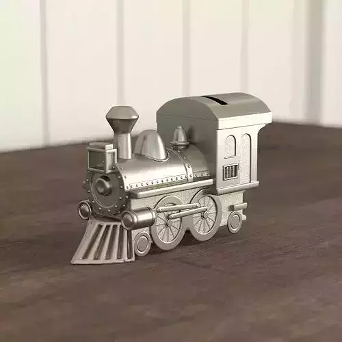 Pothier Train Bank 3D model