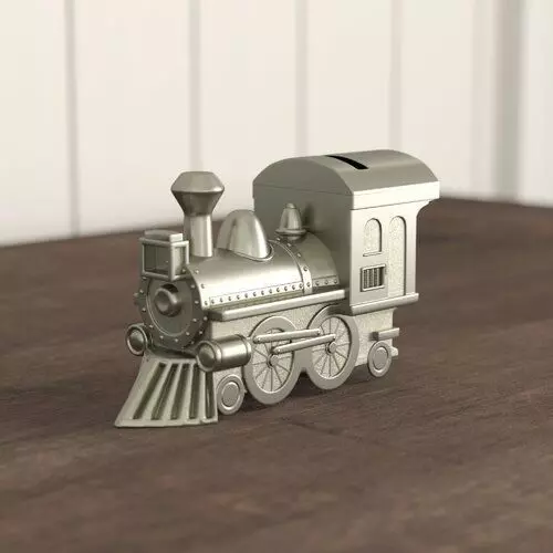 Pothier Train Bank 3D model_0