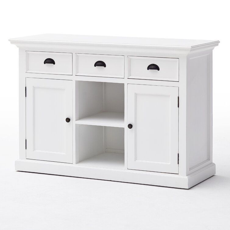 Bull Gerold Wide Drawer Mahogany Sideboard 3D model_11