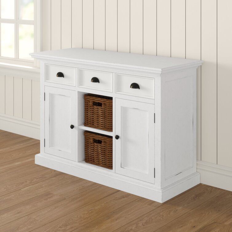 Bull Gerold Wide Drawer Mahogany Sideboard 3D model_4