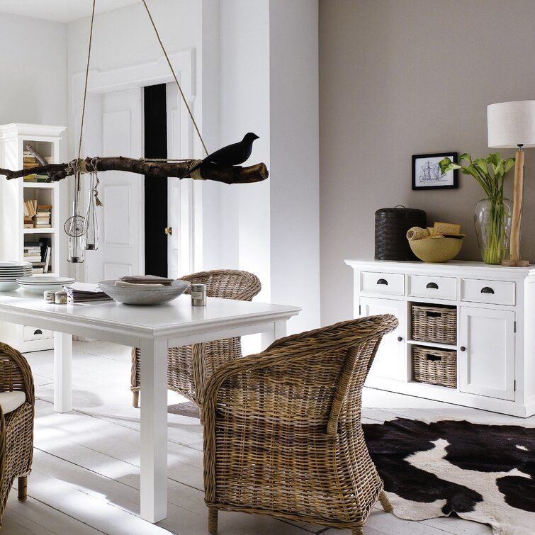 Bull Gerold Wide Drawer Mahogany Sideboard 3D model_13