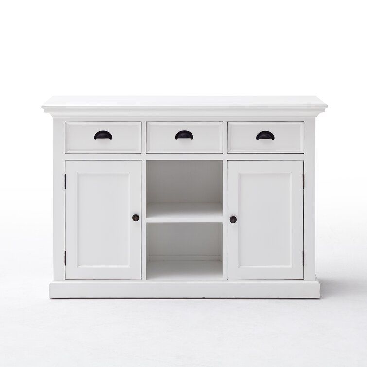 Bull Gerold Wide Drawer Mahogany Sideboard 3D model_7