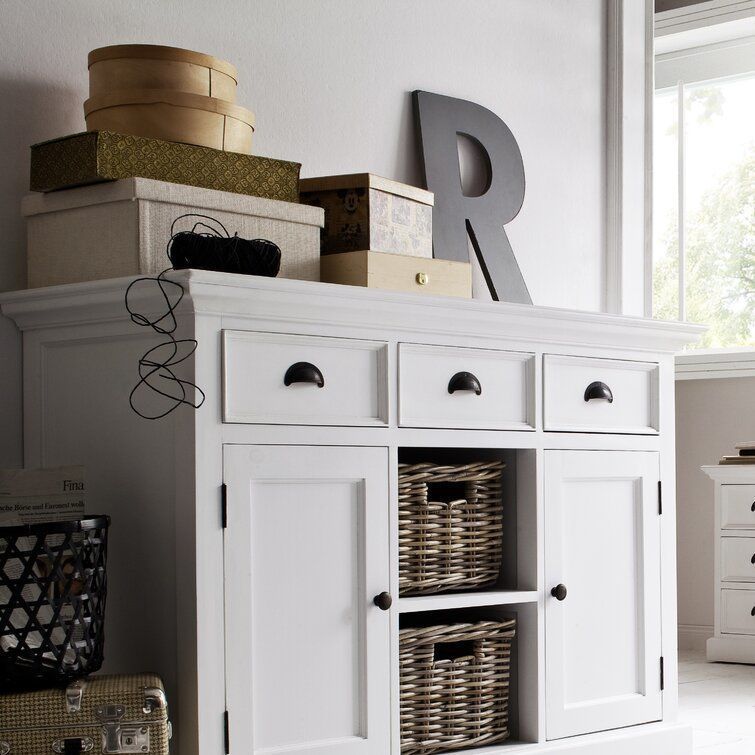 Bull Gerold Wide Drawer Mahogany Sideboard 3D model_16