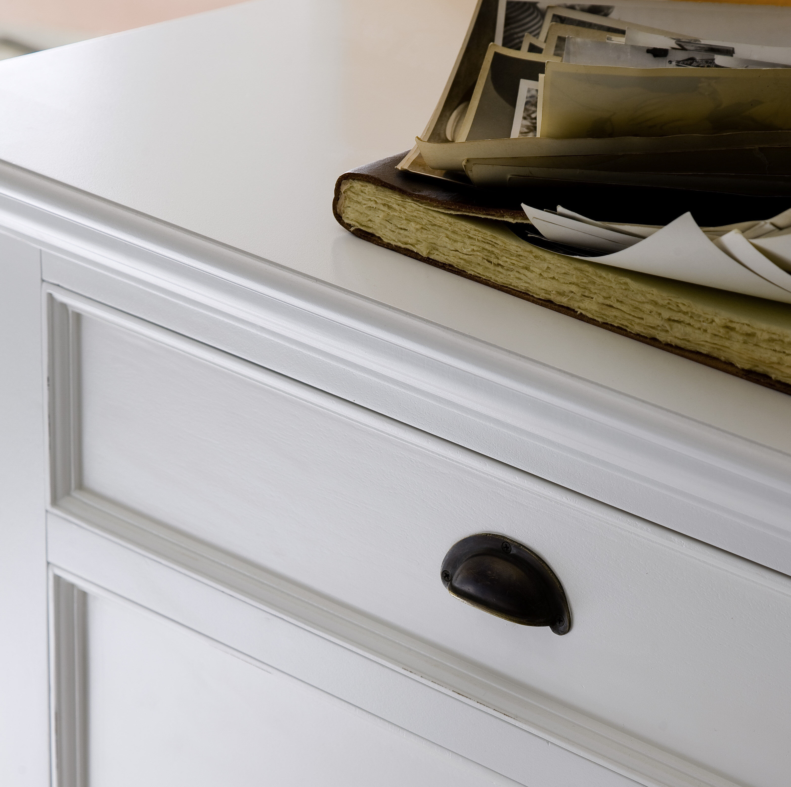 Bull Gerold Wide Drawer Mahogany Sideboard 3D model_18