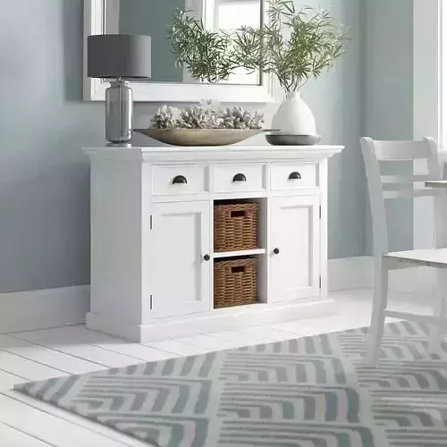 Bull Gerold Wide Drawer Mahogany Sideboard