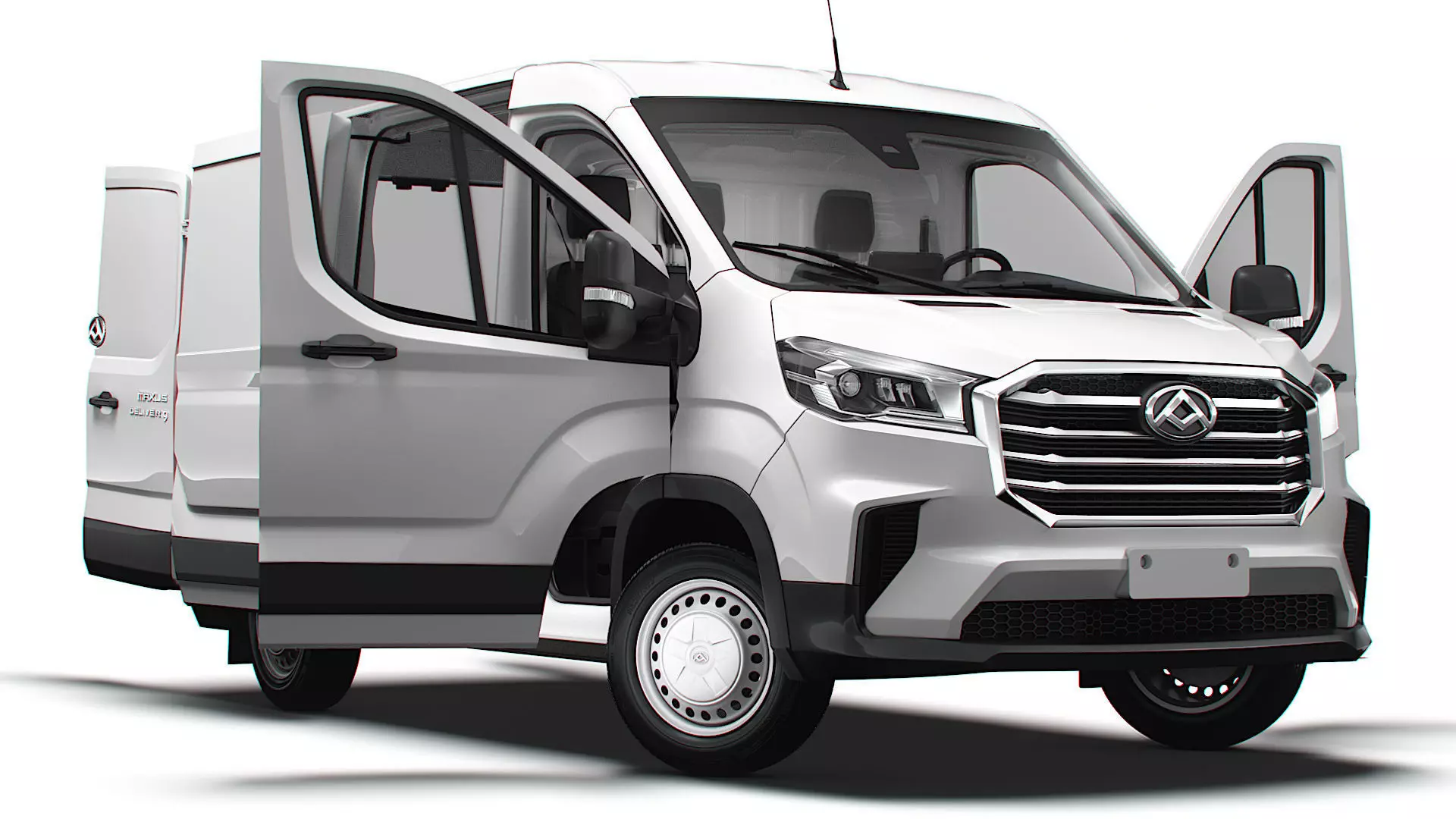 Maxus Deliver 9 Van L1H1 HQInterior 2024 3D model