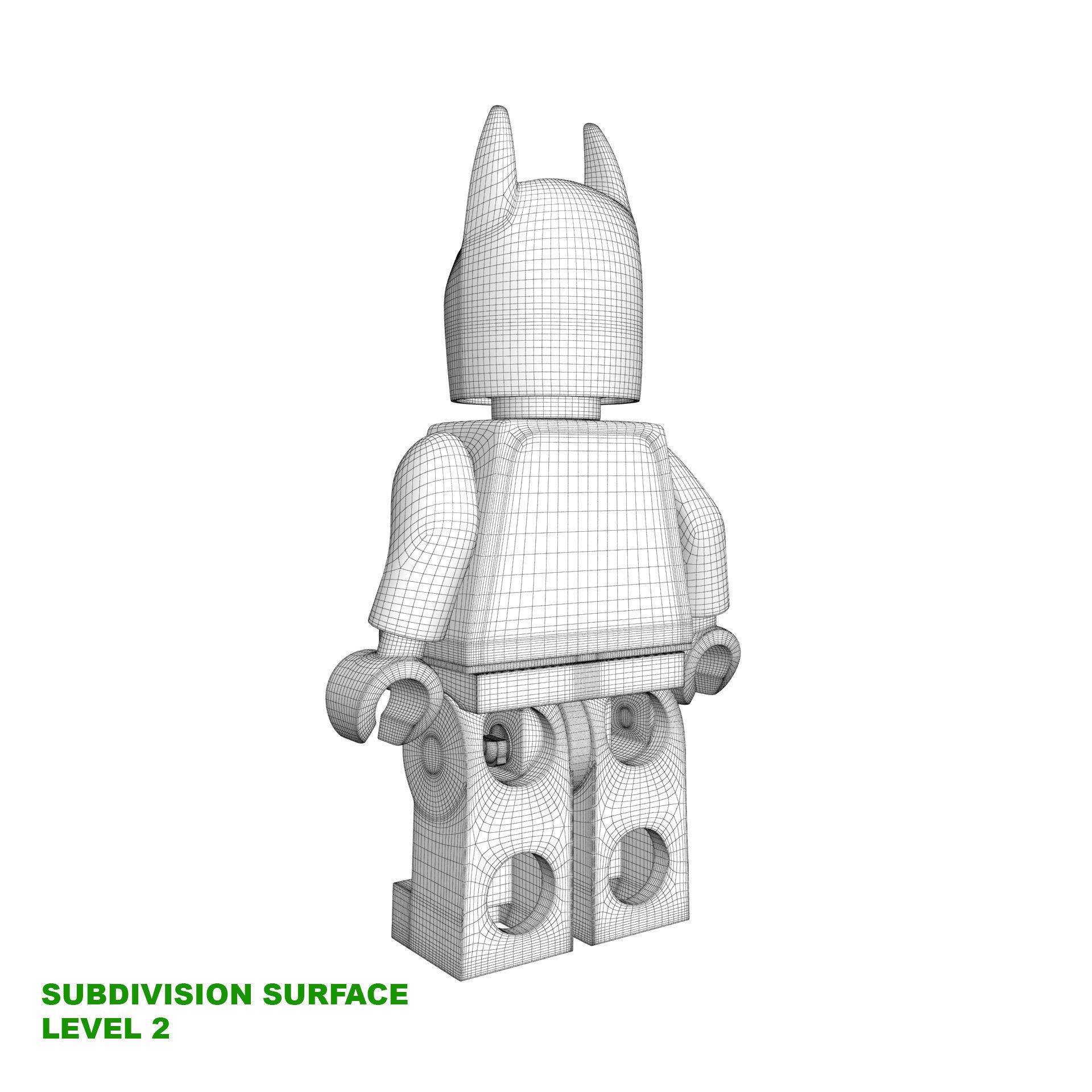 Lego Batman 3D model_23