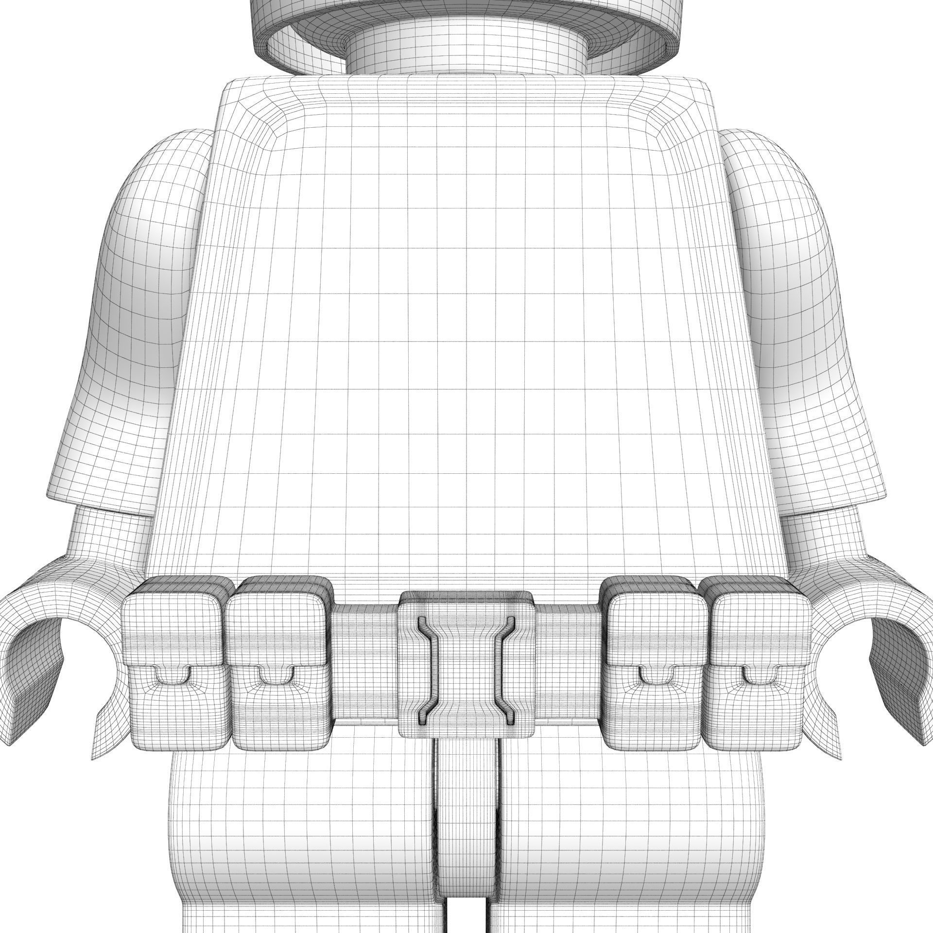 Lego Batman 3D model_31