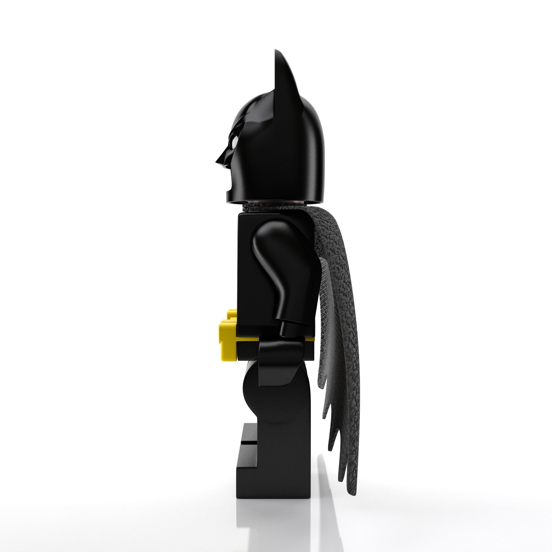 Lego Batman 3D model_4