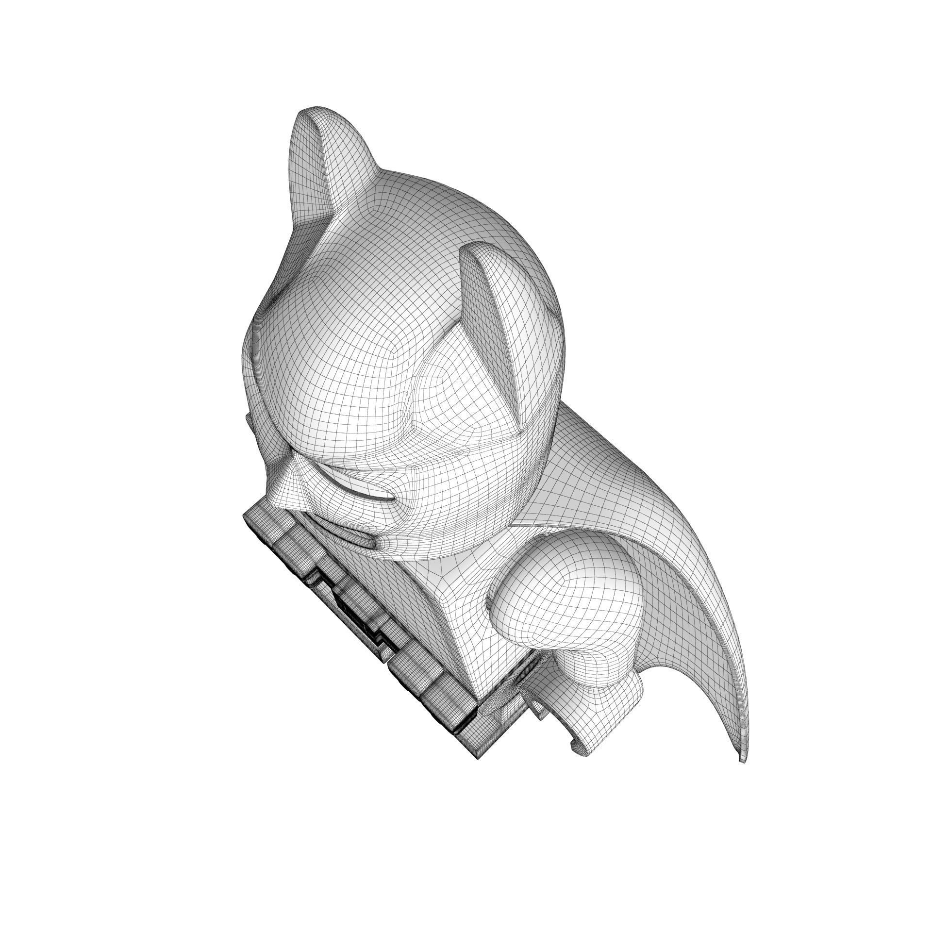 Lego Batman 3D model_26