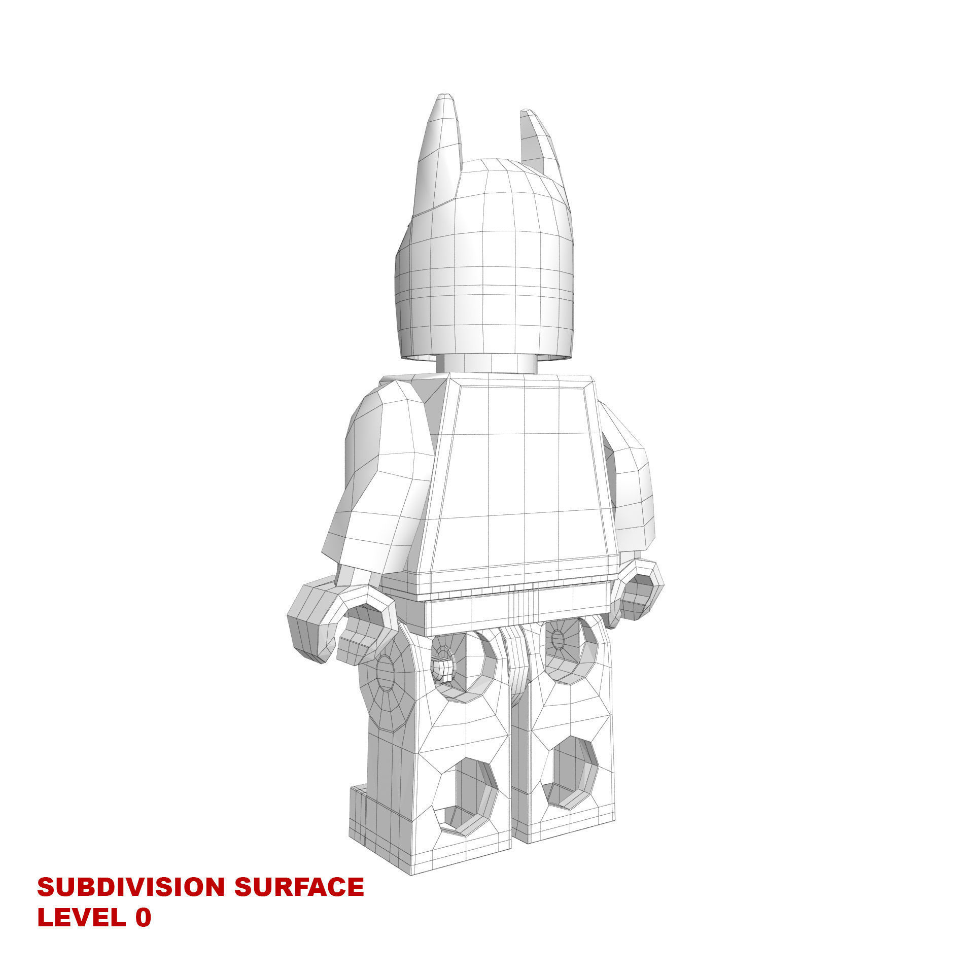 Lego Batman 3D model_35