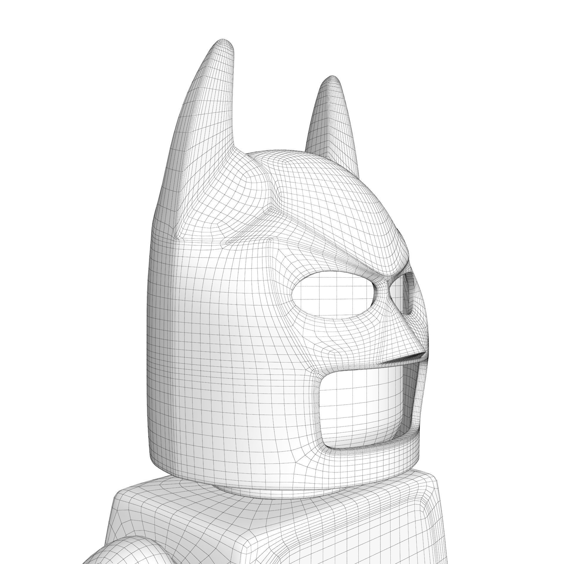 Lego Batman 3D model_29