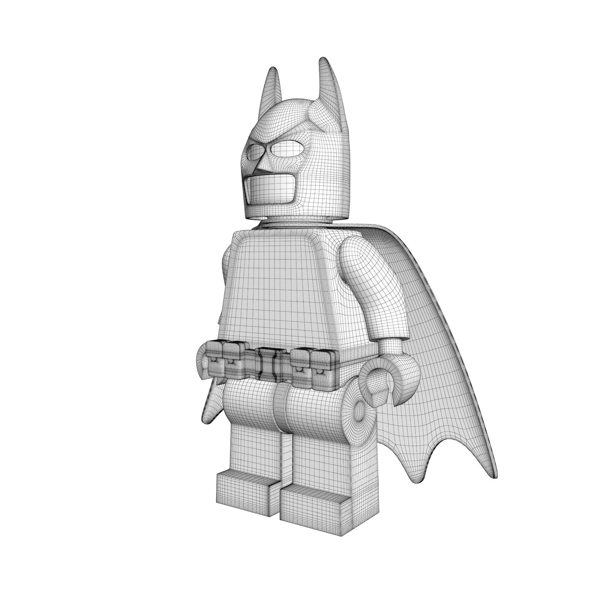 Lego Batman 3D model_19
