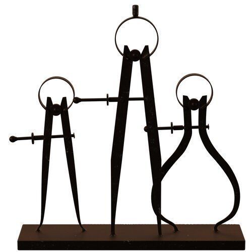 Ayansh Rhine Compass and Caliper Sculpture 3D model_3