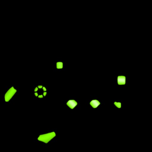 Assault rifle of the future weapon gun Nuff barrel blaster laser Low-poly 3D model_34