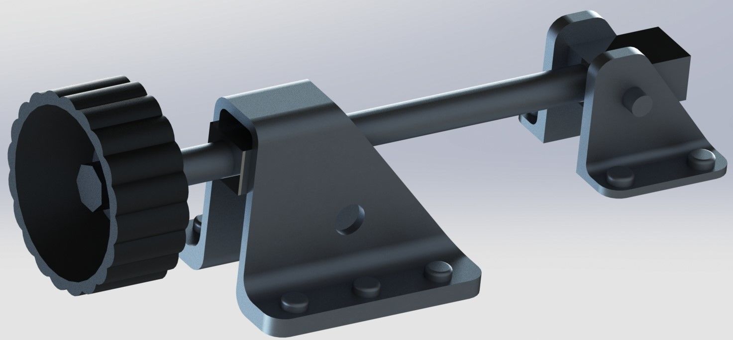 FW190 Complete cockpit high definition 3D print model_46