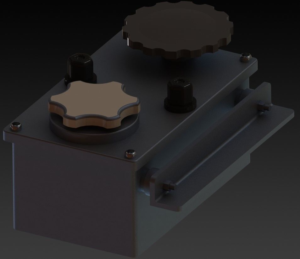 FW190 Complete cockpit high definition 3D print model_20