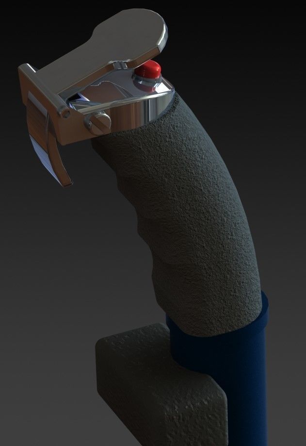 FW190 Complete cockpit high definition 3D print model_51