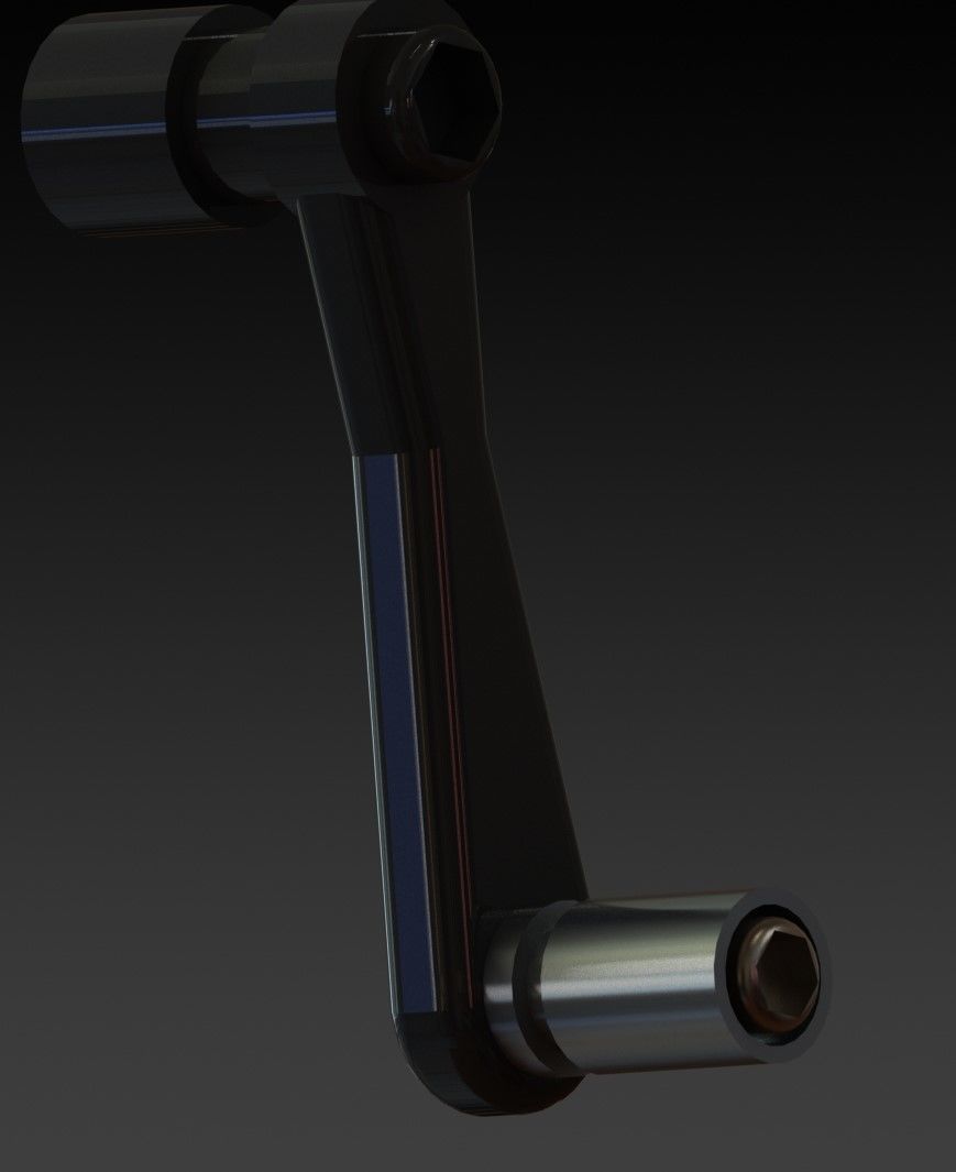 FW190 Complete cockpit high definition 3D print model_4