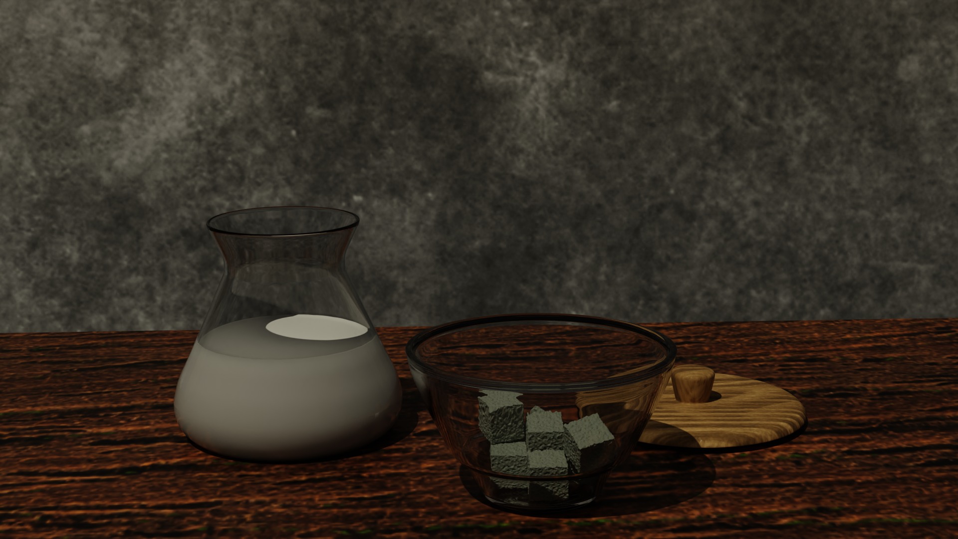 Dishes 3D model_1