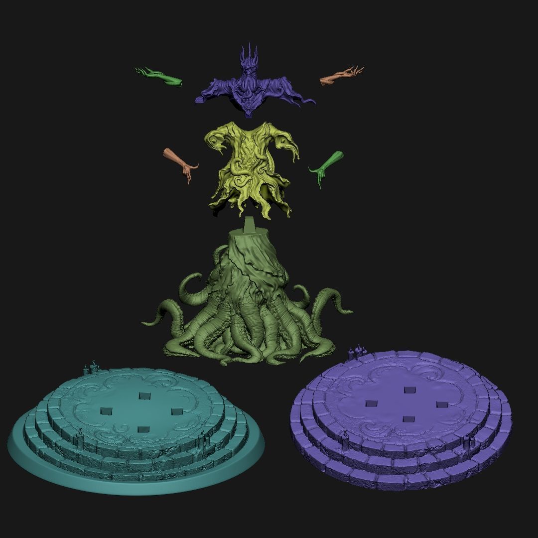 Hastur - The King in Yellow 3D print model_9