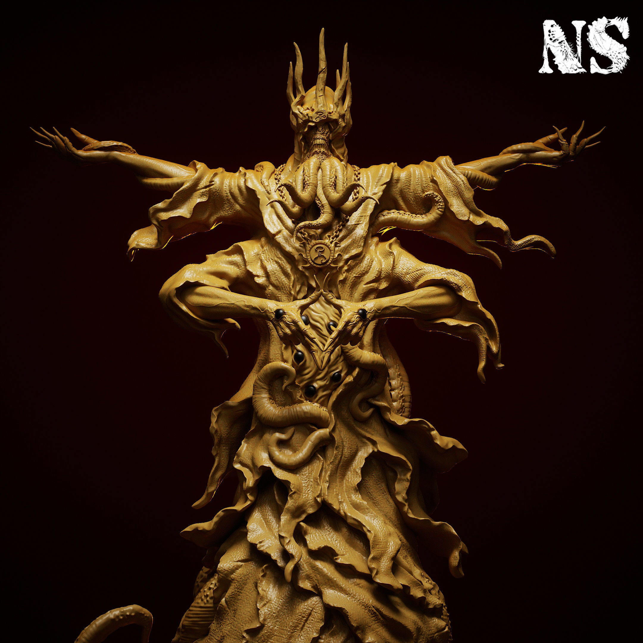 Hastur - The King in Yellow 3D print model_7