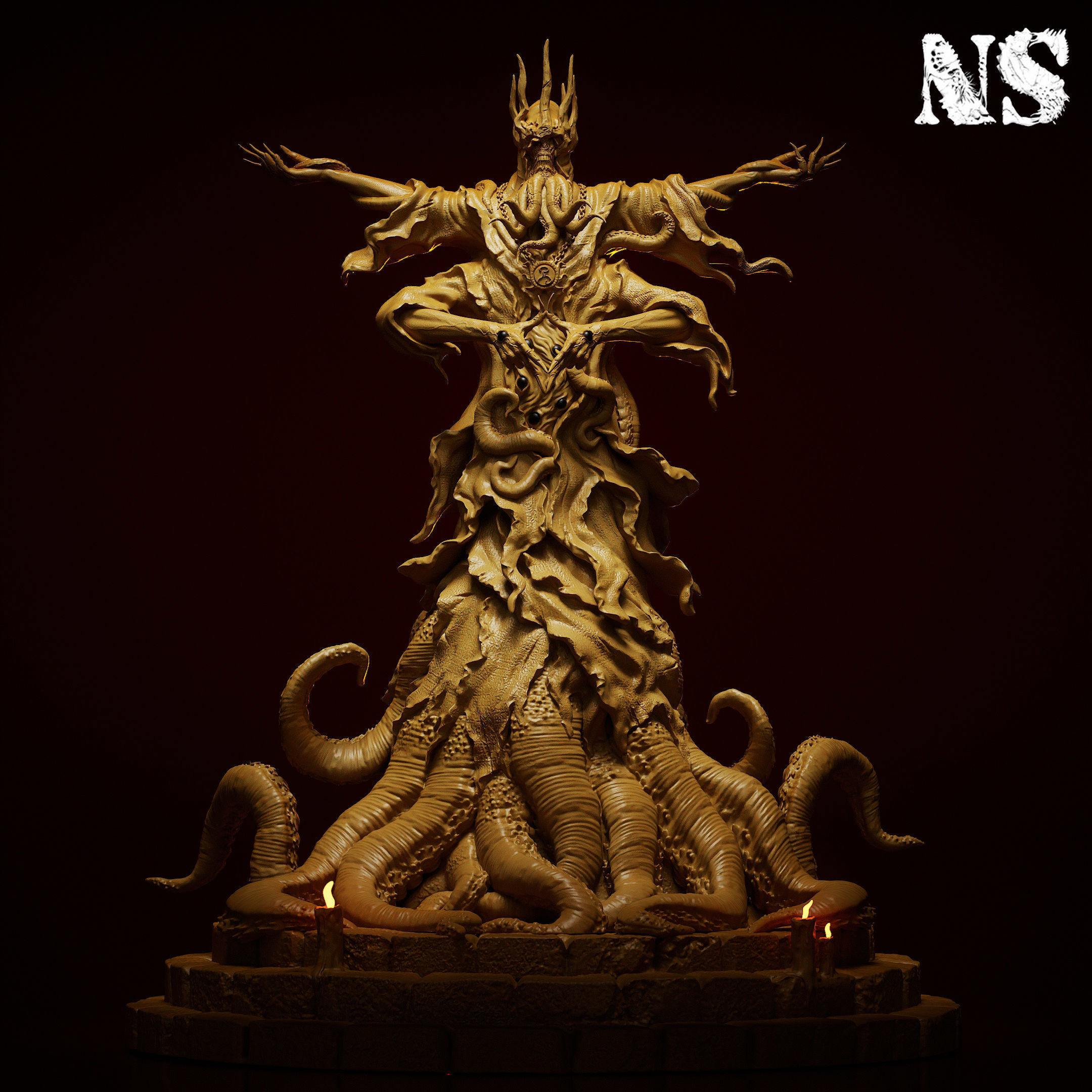 Hastur - The King in Yellow 3D print model_3