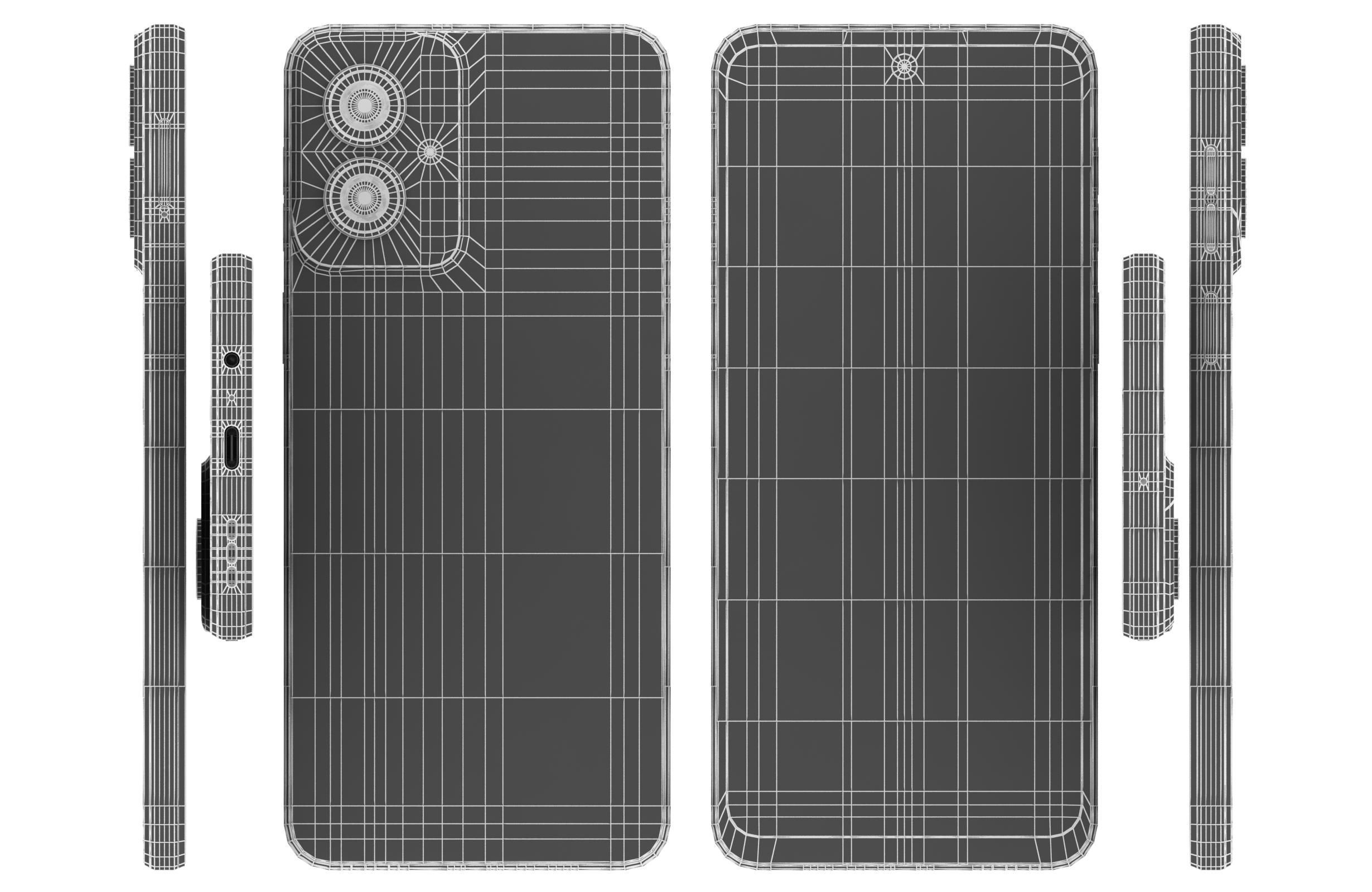 Motorola Moto G55 5G All Colors 3D model_31