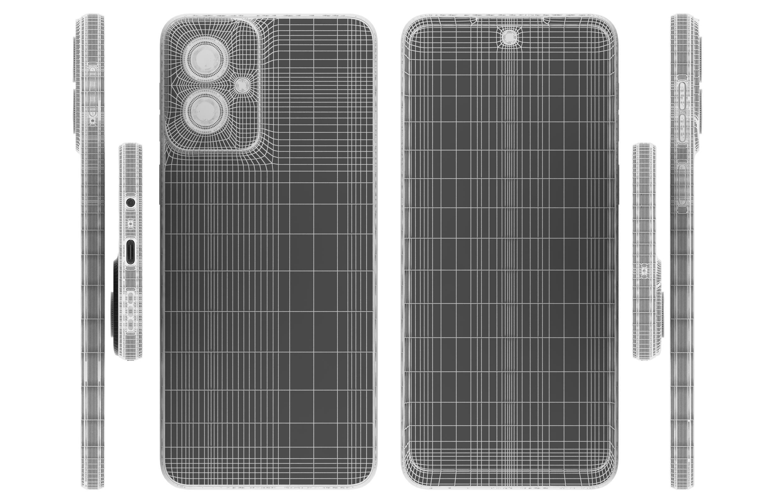 Motorola Moto G55 5G All Colors 3D model_32