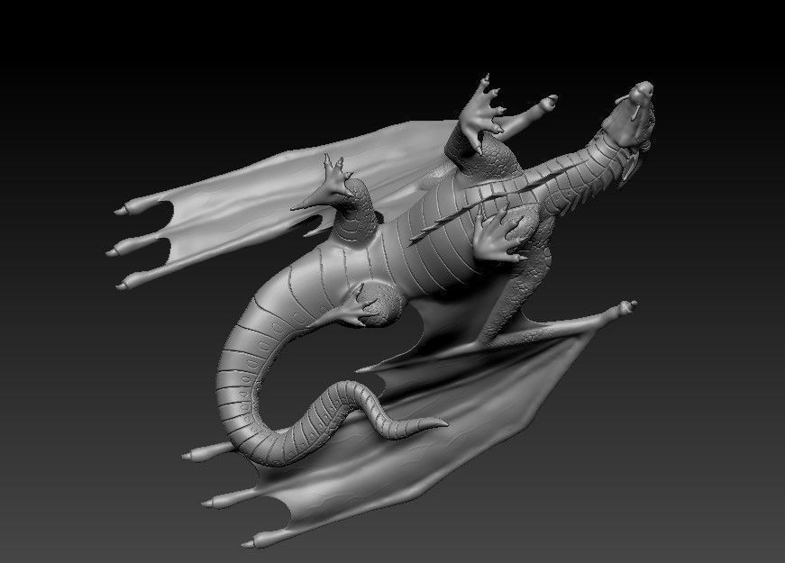 Dragon of Sea Tribe from Wings of Fire 3D print model_27