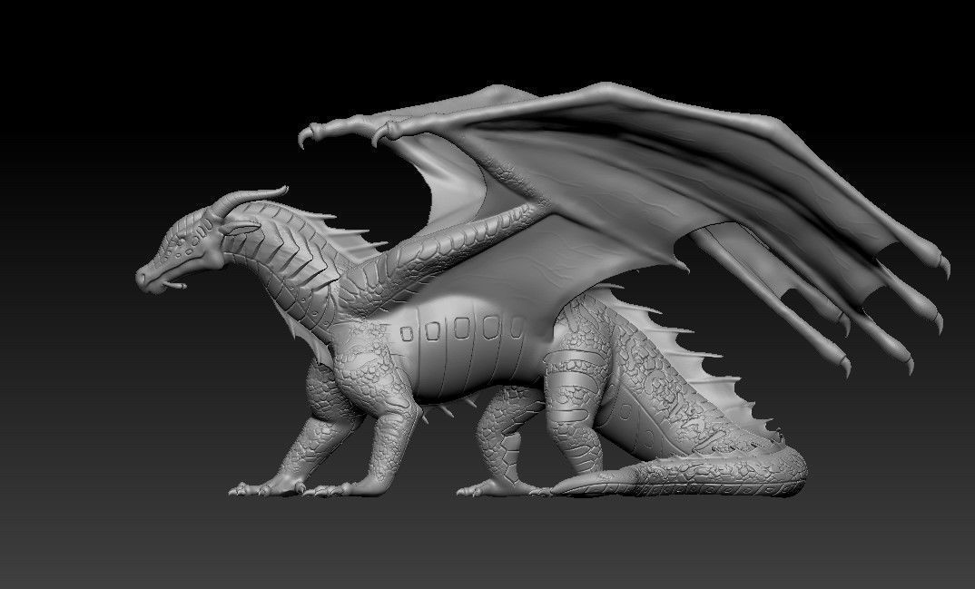 Dragon of Sea Tribe from Wings of Fire 3D print model_6