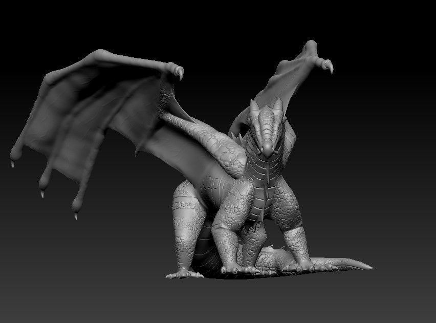 Dragon of Sea Tribe from Wings of Fire 3D print model_38