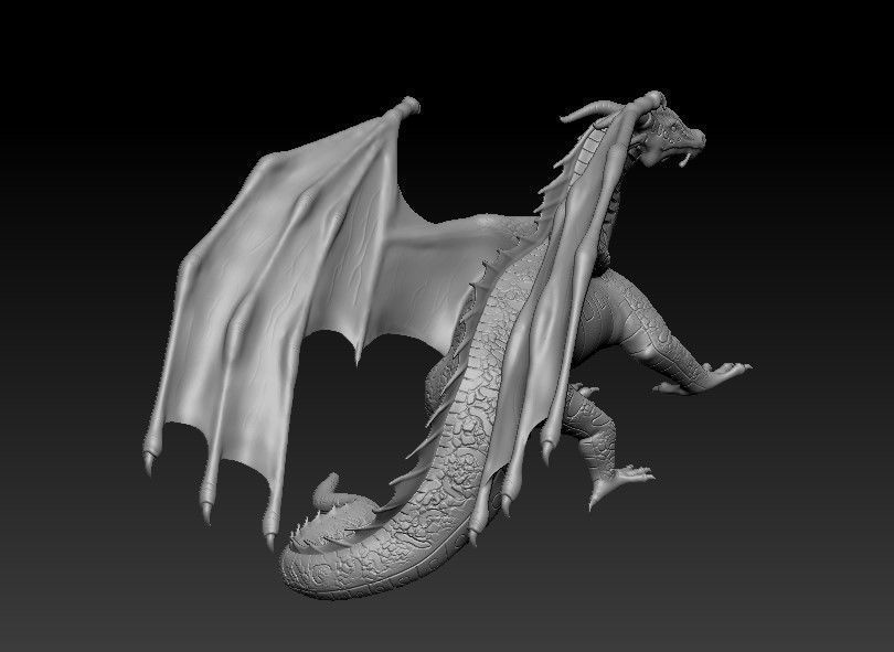 Dragon of Sea Tribe from Wings of Fire 3D print model_21