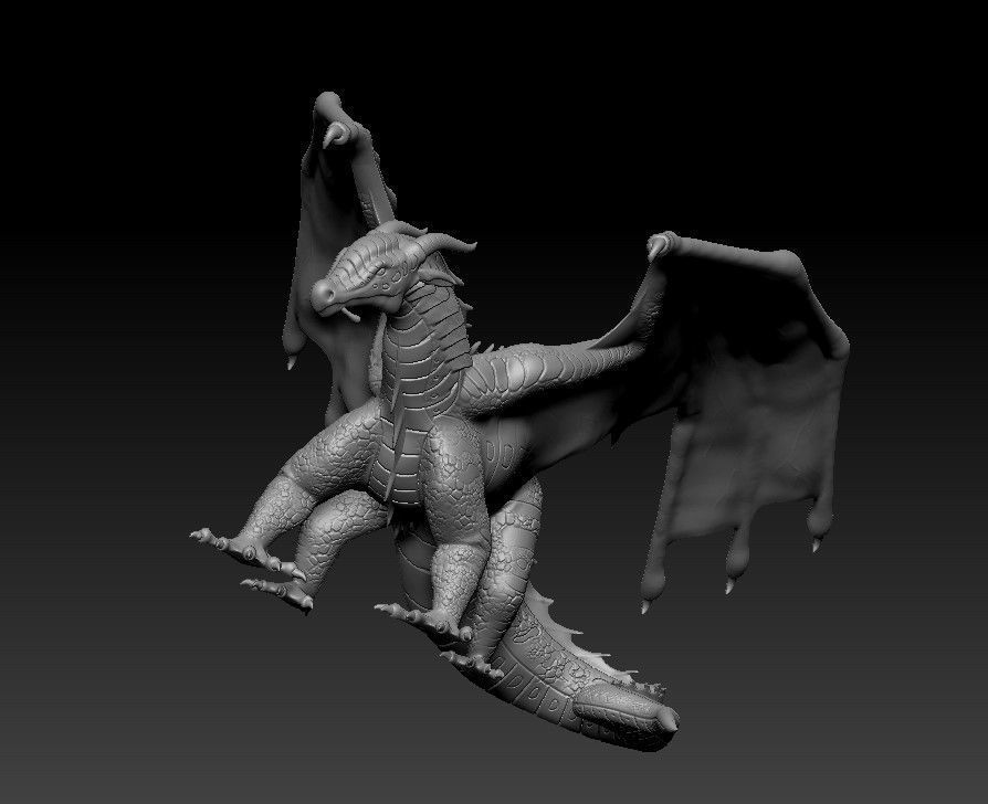 Dragon of Sea Tribe from Wings of Fire 3D print model_12