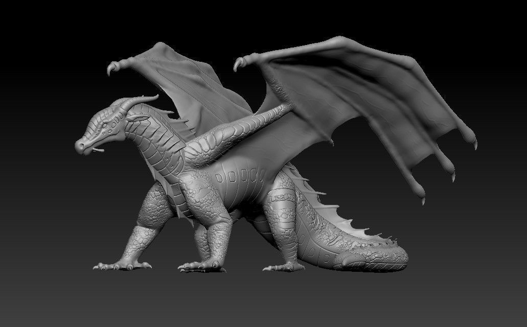 Dragon of Sea Tribe from Wings of Fire 3D print model_30