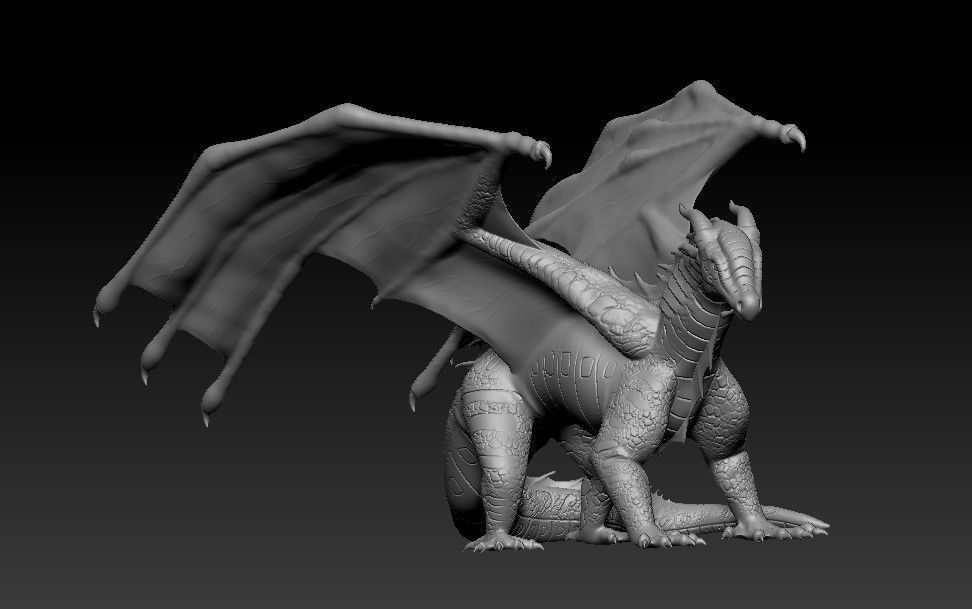 Dragon of Sea Tribe from Wings of Fire 3D print model_41
