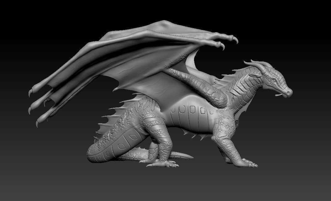 Dragon of Sea Tribe from Wings of Fire 3D print model_9