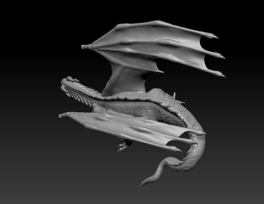 Dragon of Sea Tribe from Wings of Fire 3D print model_16
