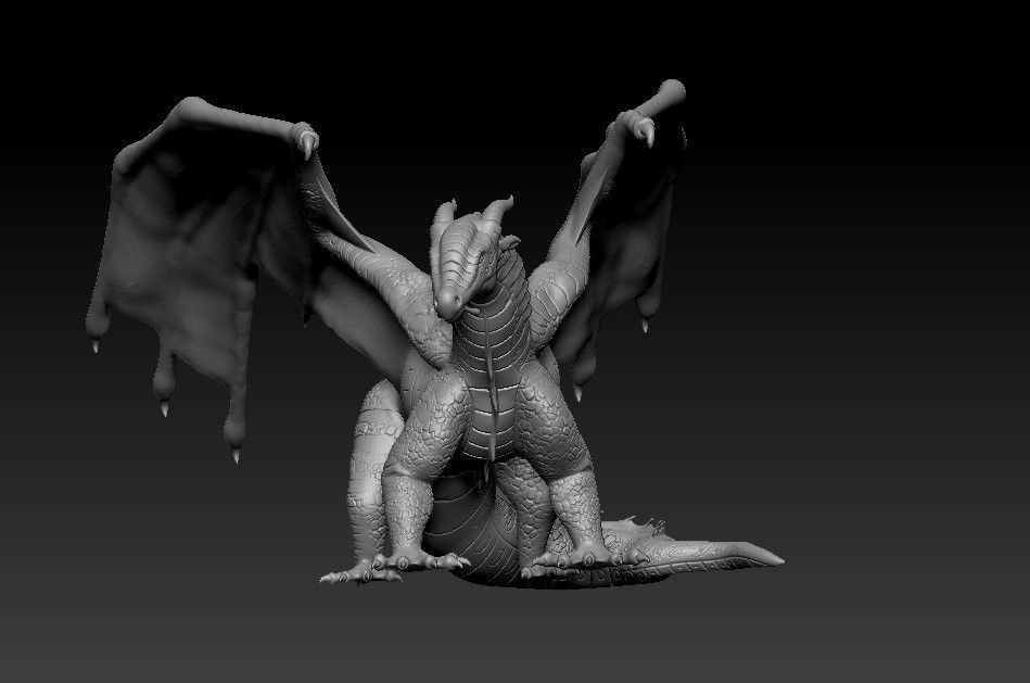 Dragon of Sea Tribe from Wings of Fire 3D print model_37