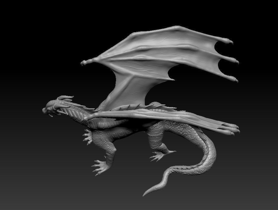 Dragon of Sea Tribe from Wings of Fire 3D print model_15