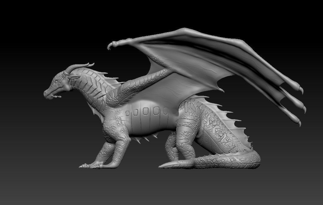 Dragon of Sea Tribe from Wings of Fire 3D print model_24