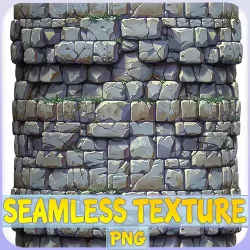Stylized Wall Seamless Texture