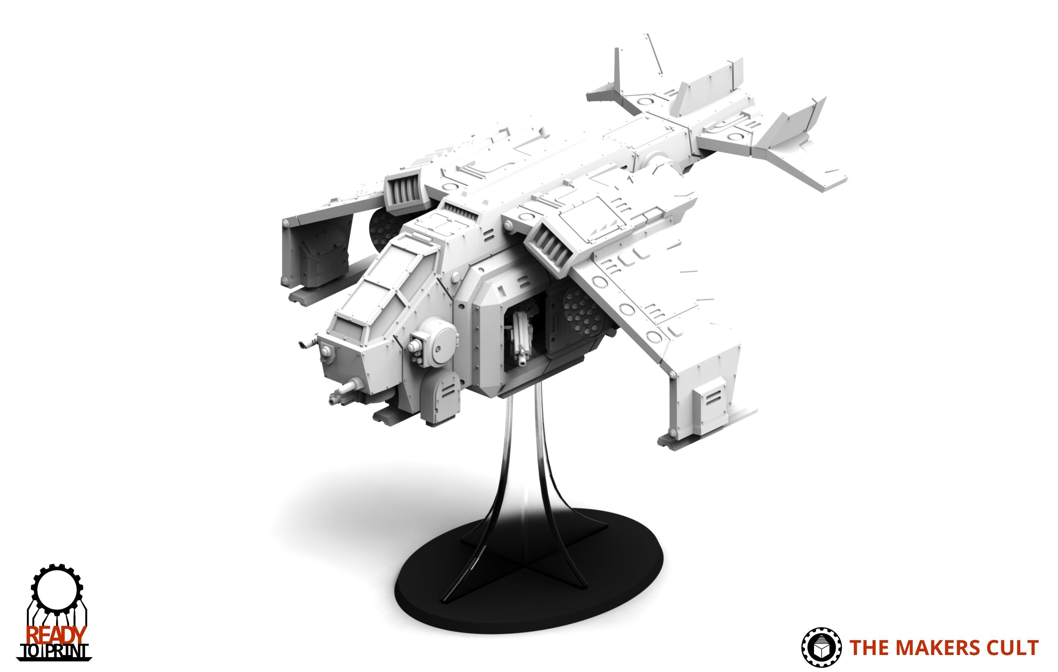 Universal Guard - Dropship 3D print model_13