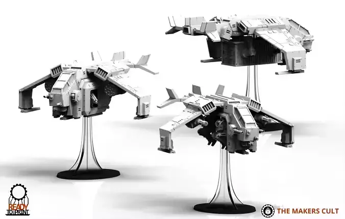 Universal Guard - Dropship 3D print model