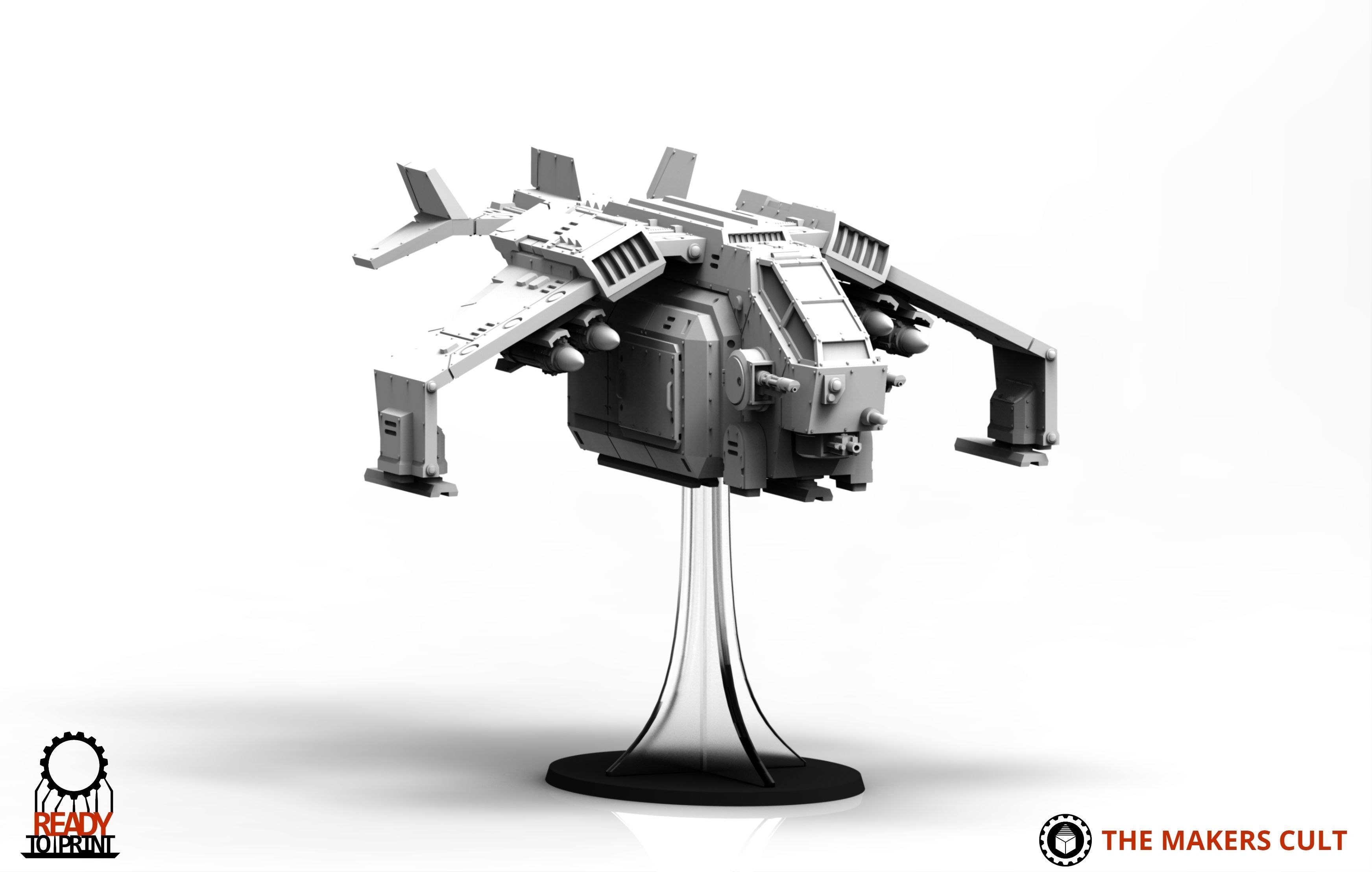 Universal Guard - Dropship 3D print model_18