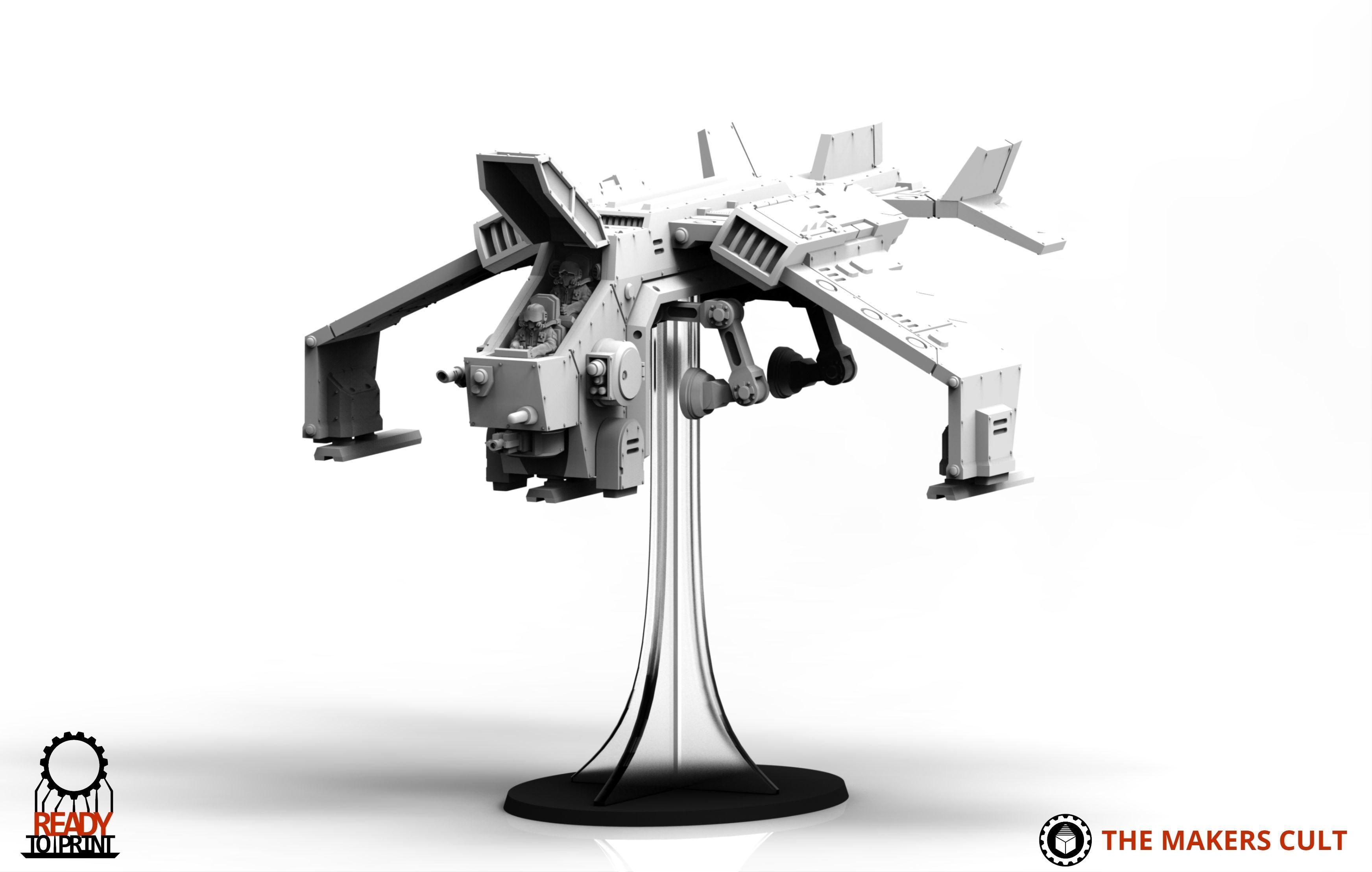 Universal Guard - Dropship 3D print model_14