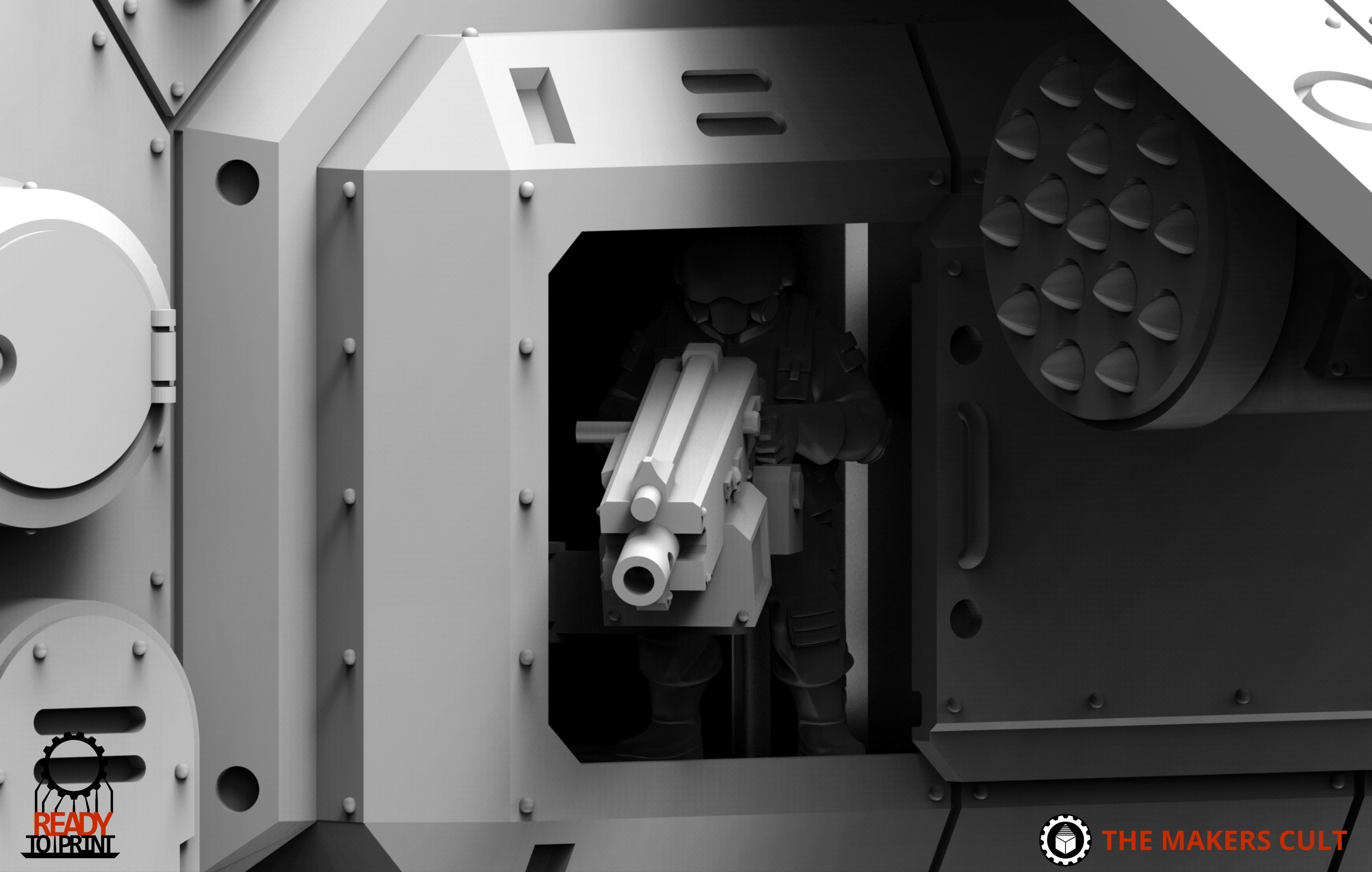 Universal Guard - Dropship 3D print model_20