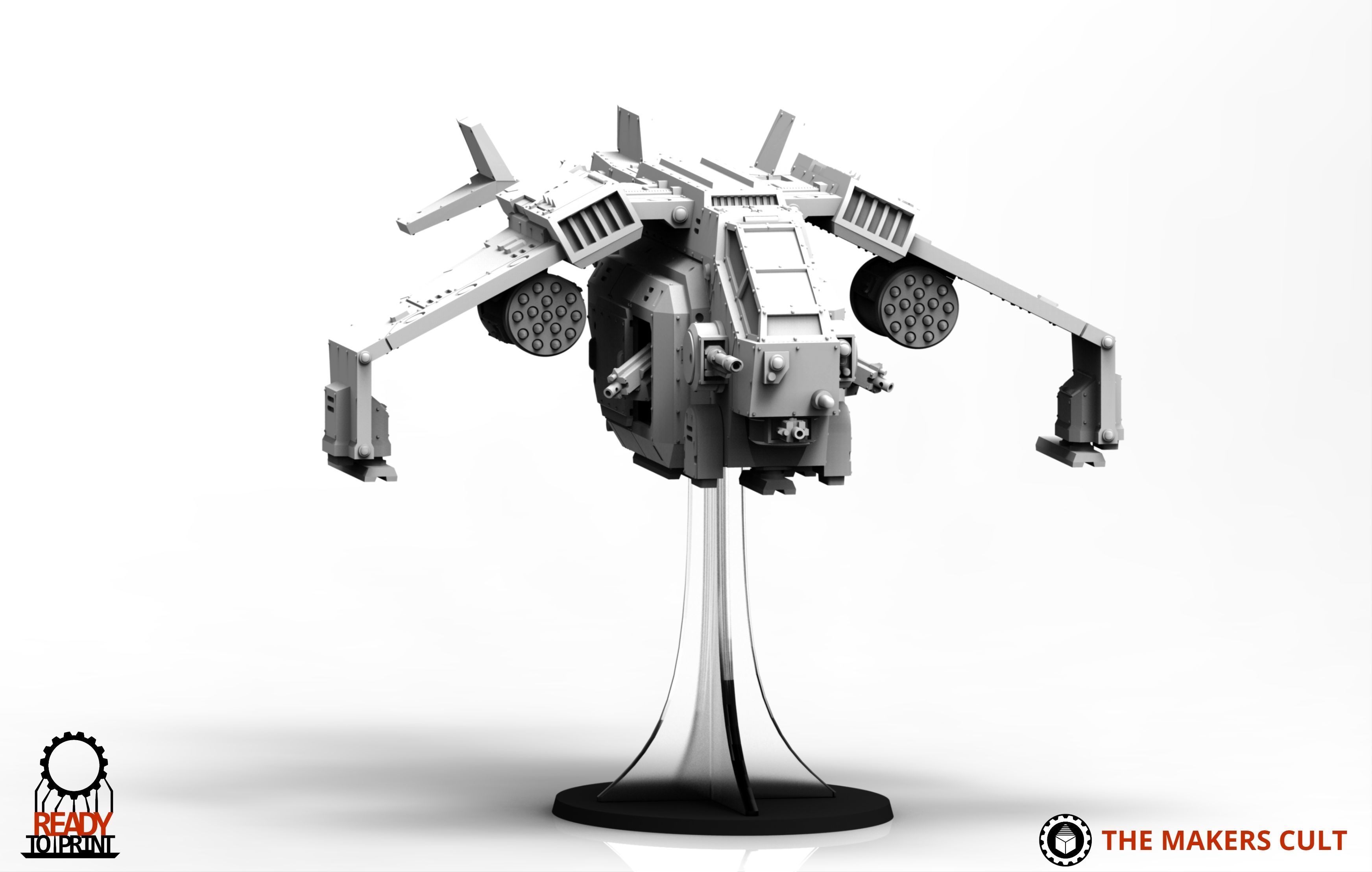 Universal Guard - Dropship 3D print model_11